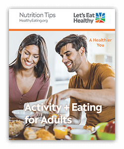 Small changes can lead to big results over time with healthy eating.